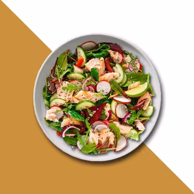 Lachs Salat