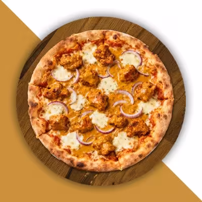 Pizza Butter Chicken