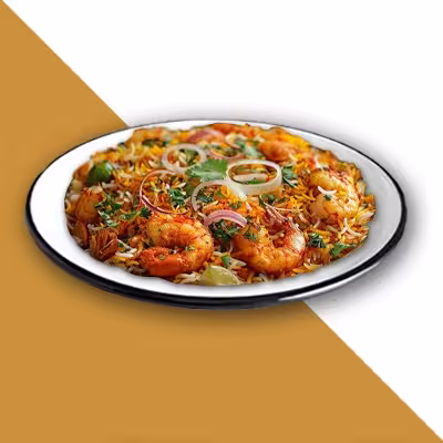Jheenga Biryani