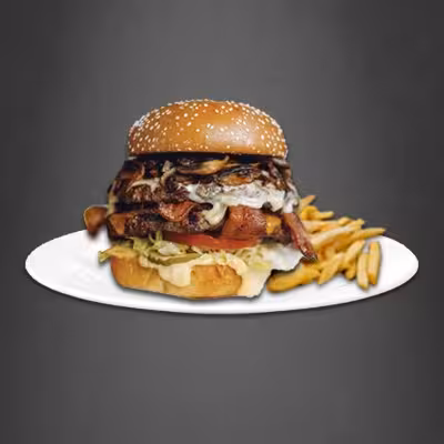 XXL Burger &amp; Kartoffelecken