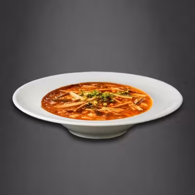 Peking Gulasch Suppe Süß-Sauer (etwas scharf)