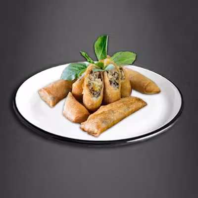 Frühlingsrollen (vegetarisch 6 Stück)