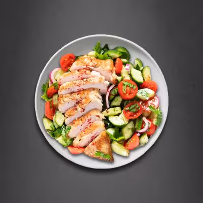 Hähnchenbrust Salat