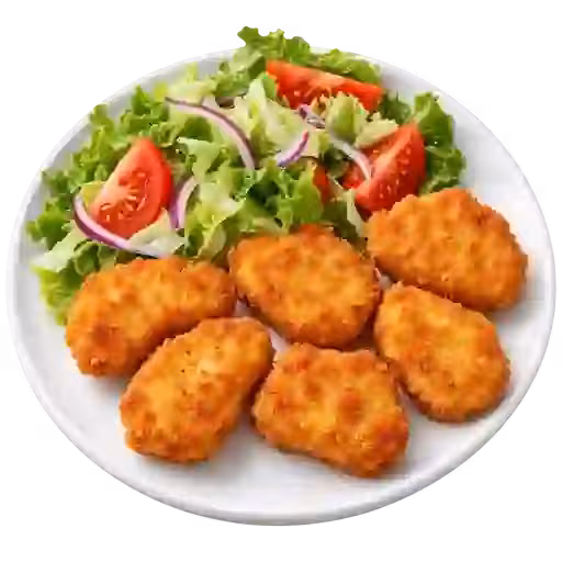 Nuggets Teller (6 Stück)