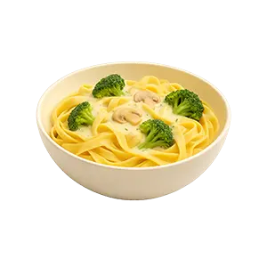 Bandnudeln Broccoli