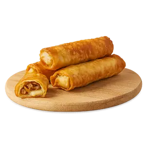Börek Drehspießfleisch, Käse 