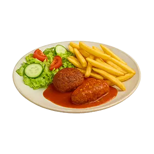 Curryfrikadelle