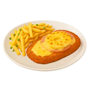 Schnitzel Hawaii