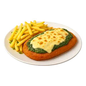 Schnitzel Spinaci