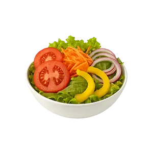 Kleine Portion Salat